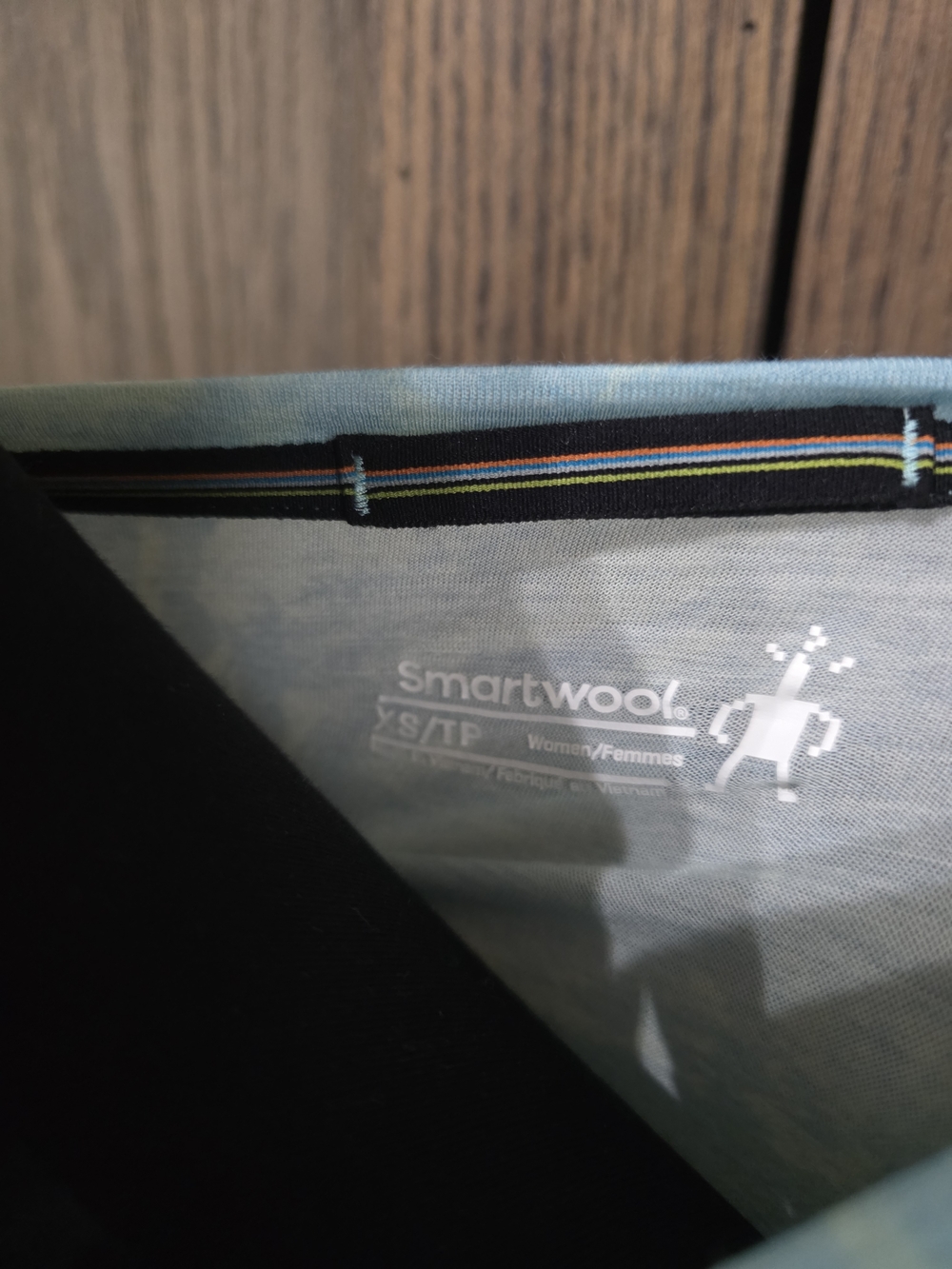Smartwool Light Blue Short Sleeve Tee - Picture 5 of 5